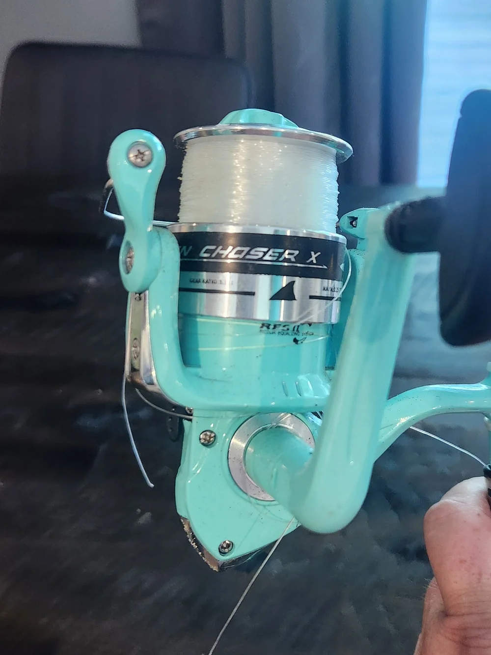 Chaser branded rod